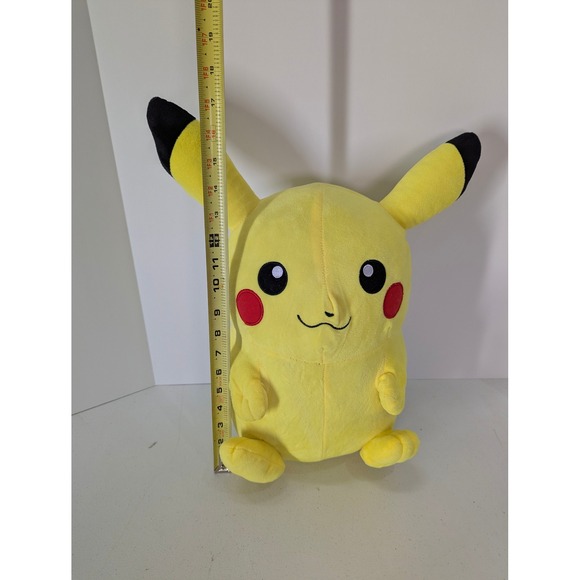Pokemon Pikachu Plush Stuffed Animal 18 Inch Large Yellow Soft Toy 2022 Nintendo - Picture 6 of 10